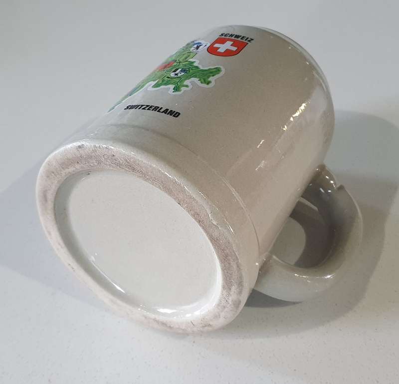 SWITZERLAND BEER MUG as per photos