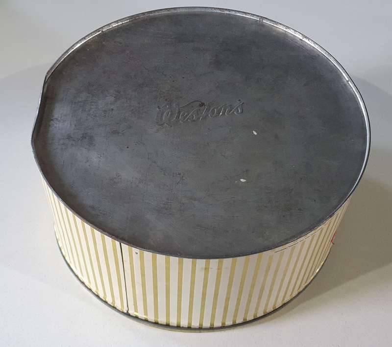 WESTON'S tin as per photos