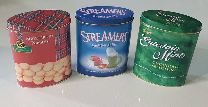 3 tins as per photos