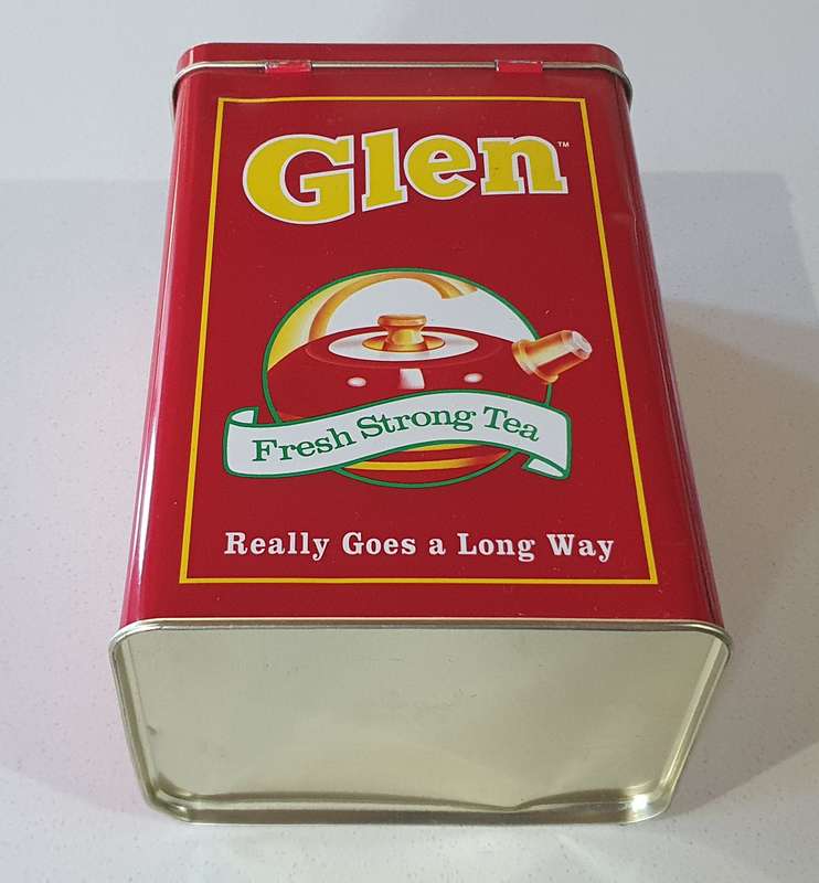 GLEN TEA tin as per photos