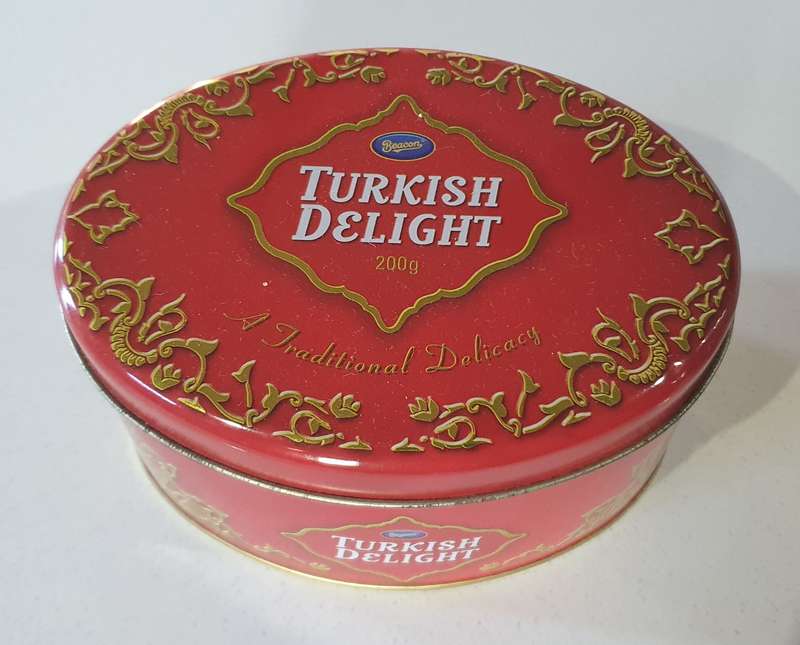 BEACON TURKISH DELIGHT tin as per photos