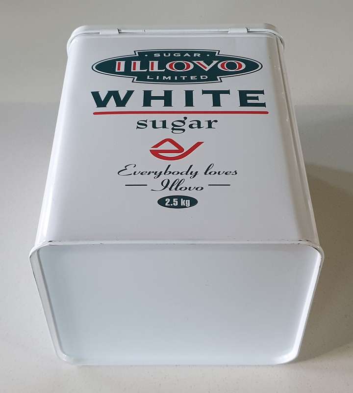 ILLOVO SUGAR tin as per photos