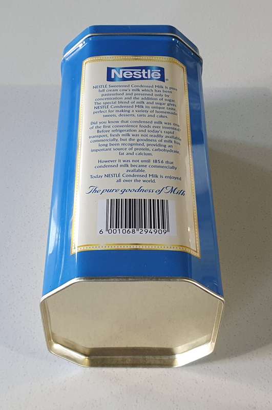 NESTLE MILK tin as per photos