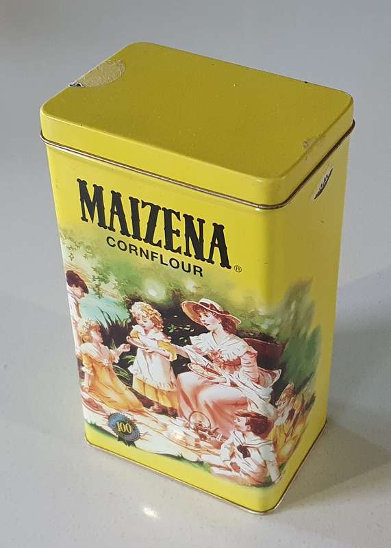 MAIZENA tin as per photos
