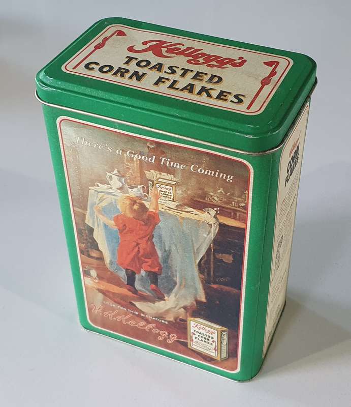 KELLOGG'S tin as per photos