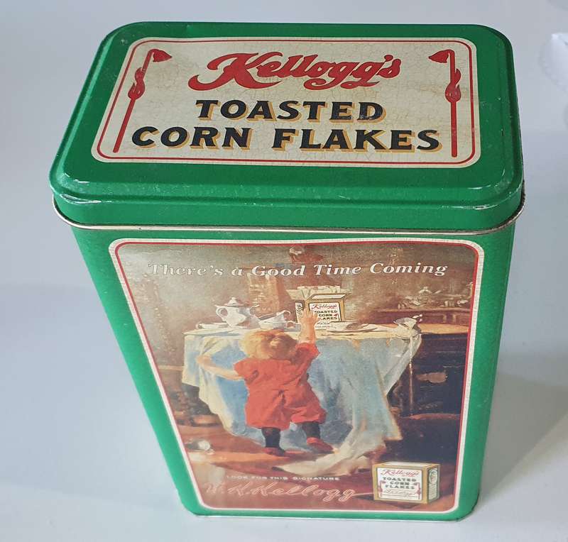KELLOGG'S tin as per photos