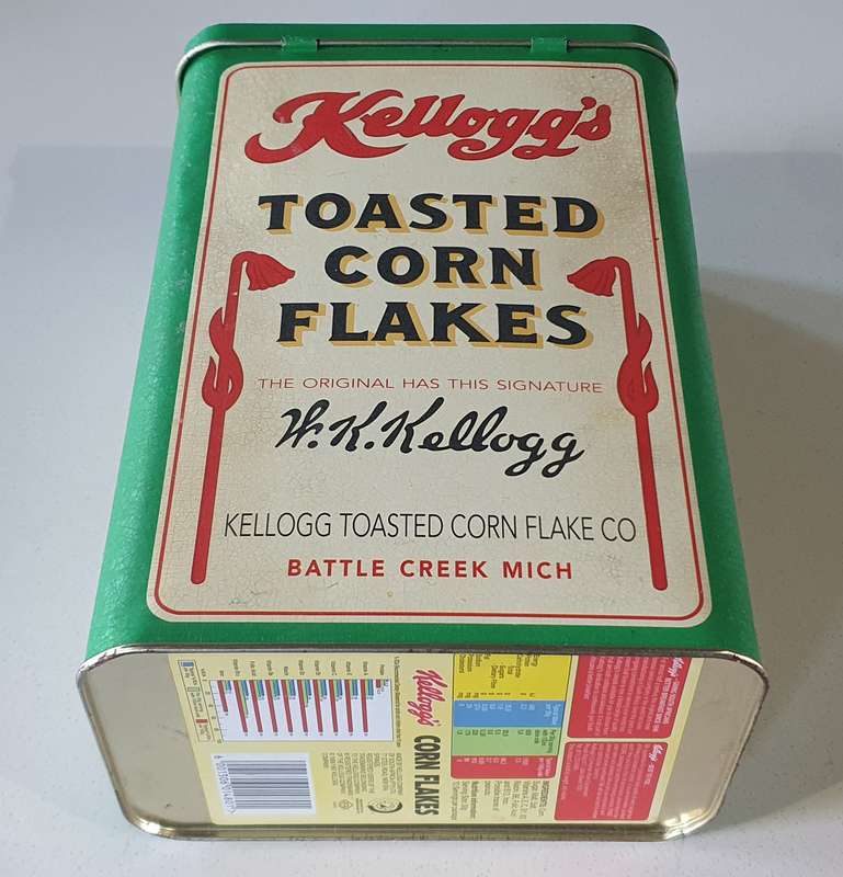 KELLOGG'S tin as per photos