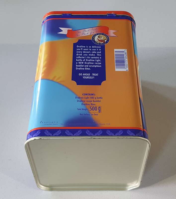OVALTINE tin as per photos