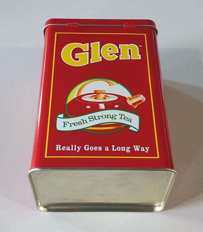 GLEN TEA tin as per photos