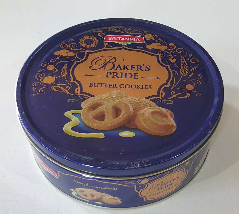 BAKER'S PRIDE COOKIES tin as per photos