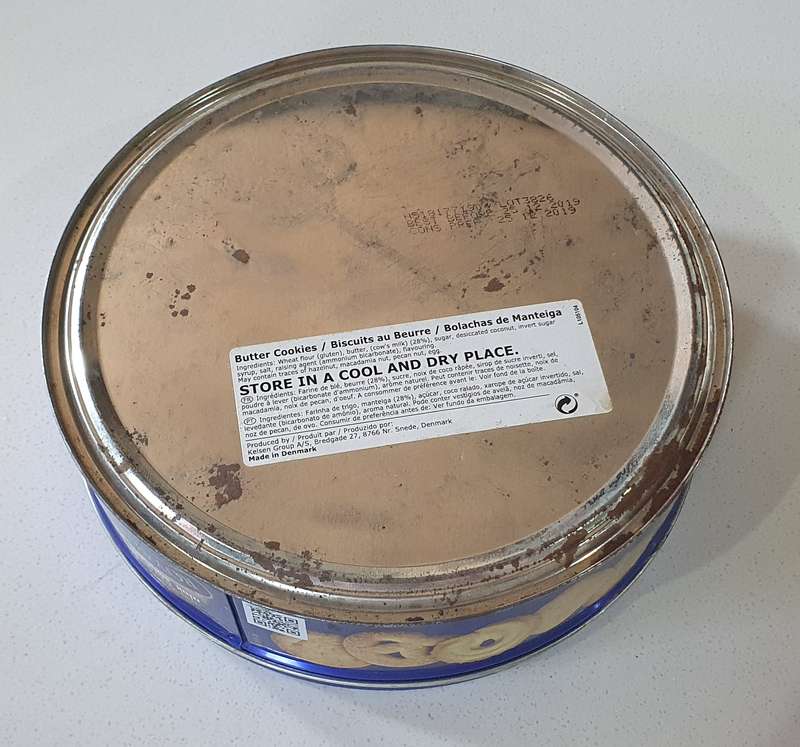 ROYAL DANISK COOKIES tin as per photos