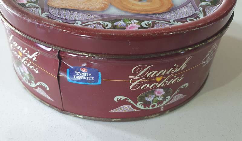 DANISH COOKIES tin as per photos