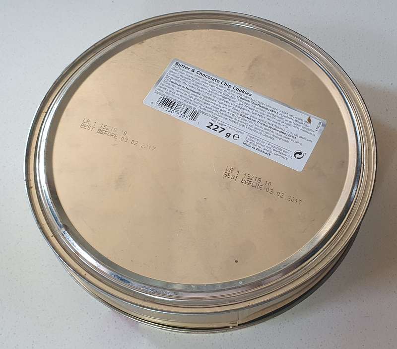 DENMARK COOKIES tin as per photos