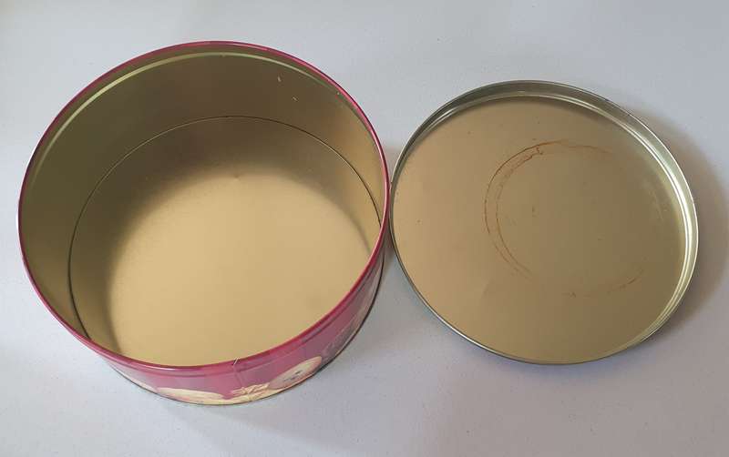 WOOLWORTHS BISCUIT tin as per photos