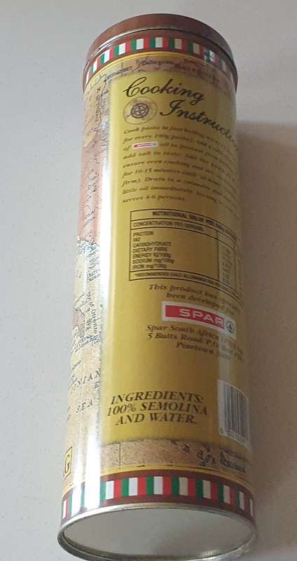 SPAGHETTI tin as per photos