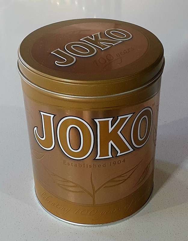 JOKO TEA tin as per photos