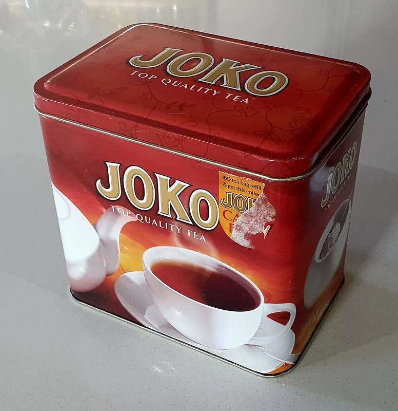 JOKO TEA tin as per photos
