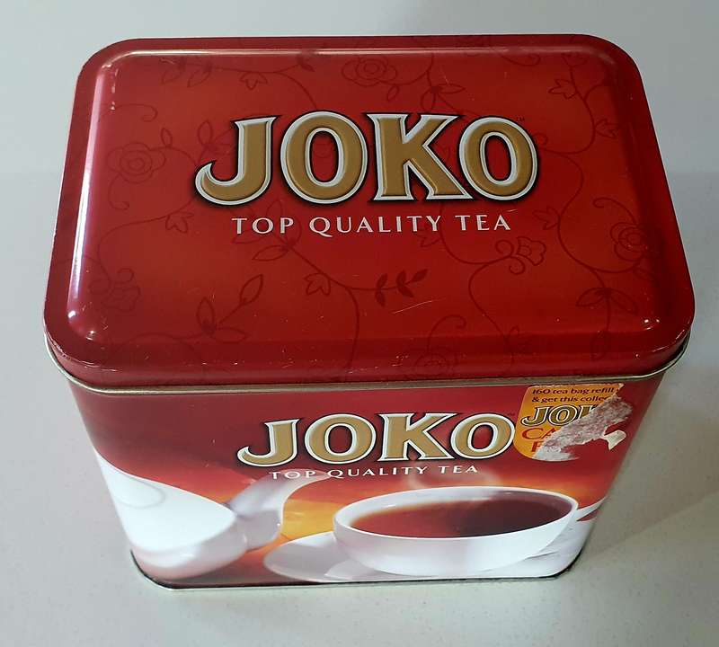 JOKO TEA tin as per photos