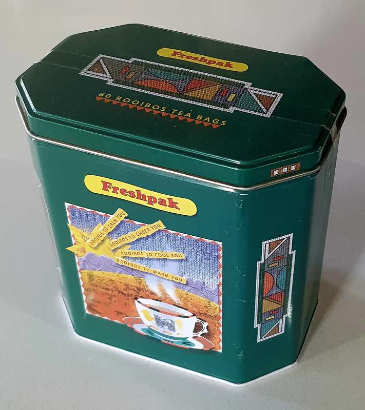 FRESHPAK ROOIBOS TEA tin as per photos