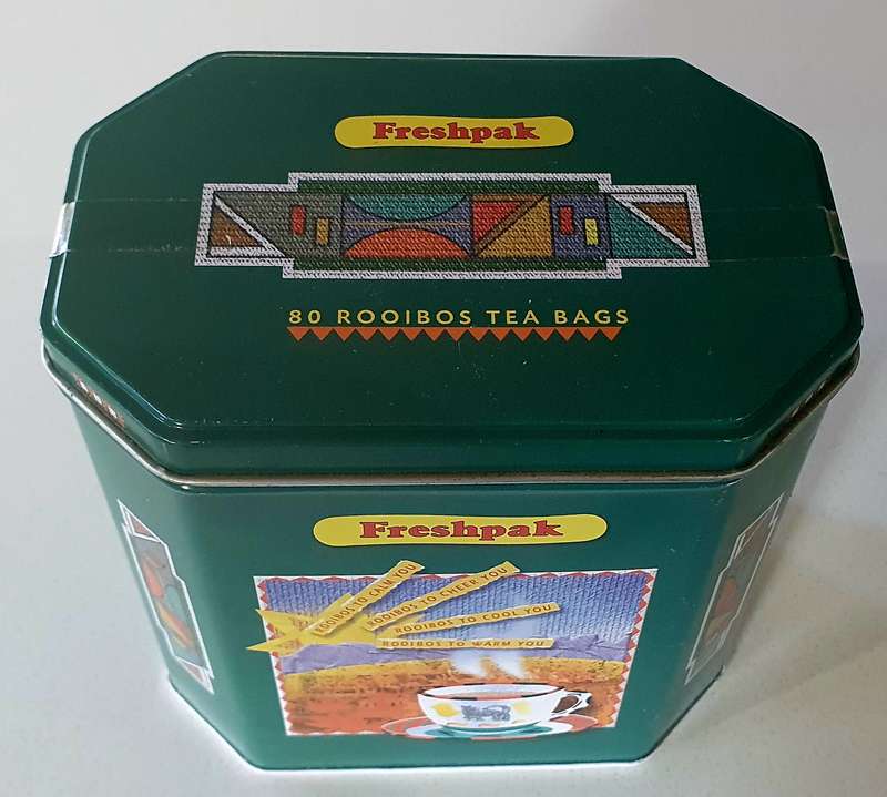 FRESHPAK ROOIBOS TEA tin as per photos