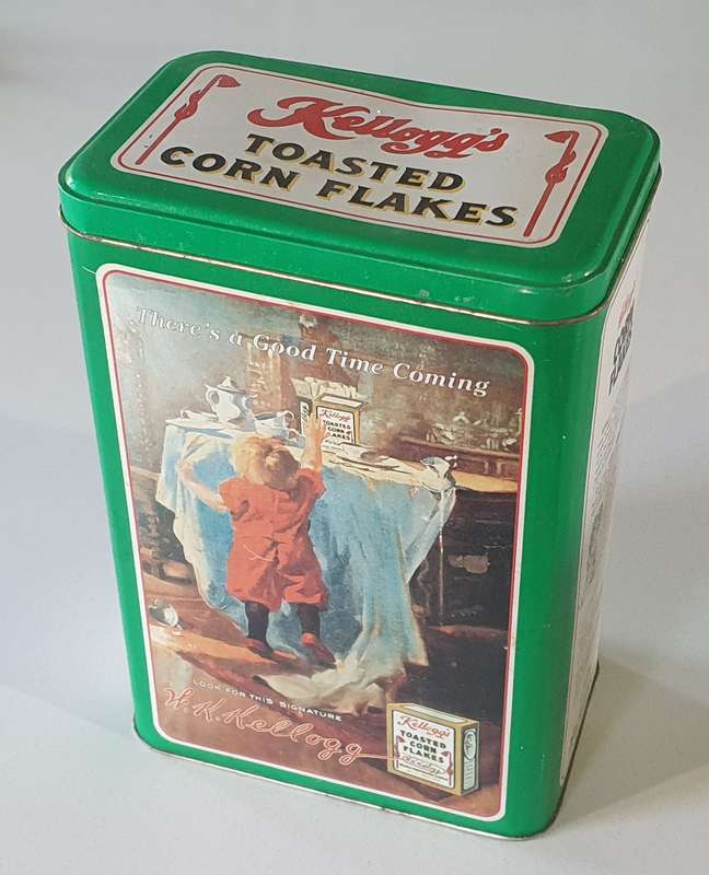 KELLOGG'S tin as per photos