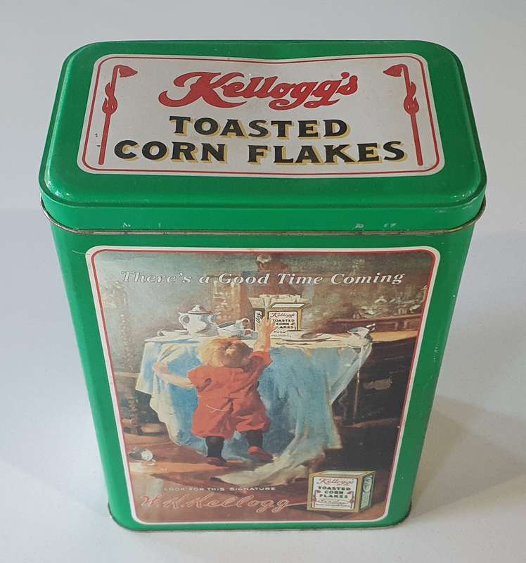 KELLOGG'S tin as per photos