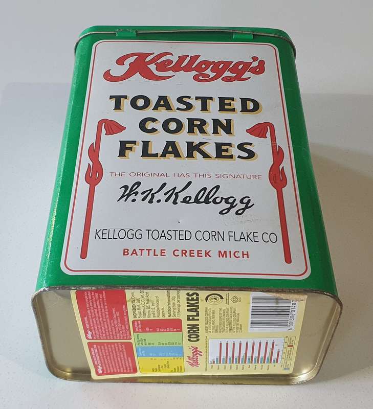 KELLOGG'S tin as per photos