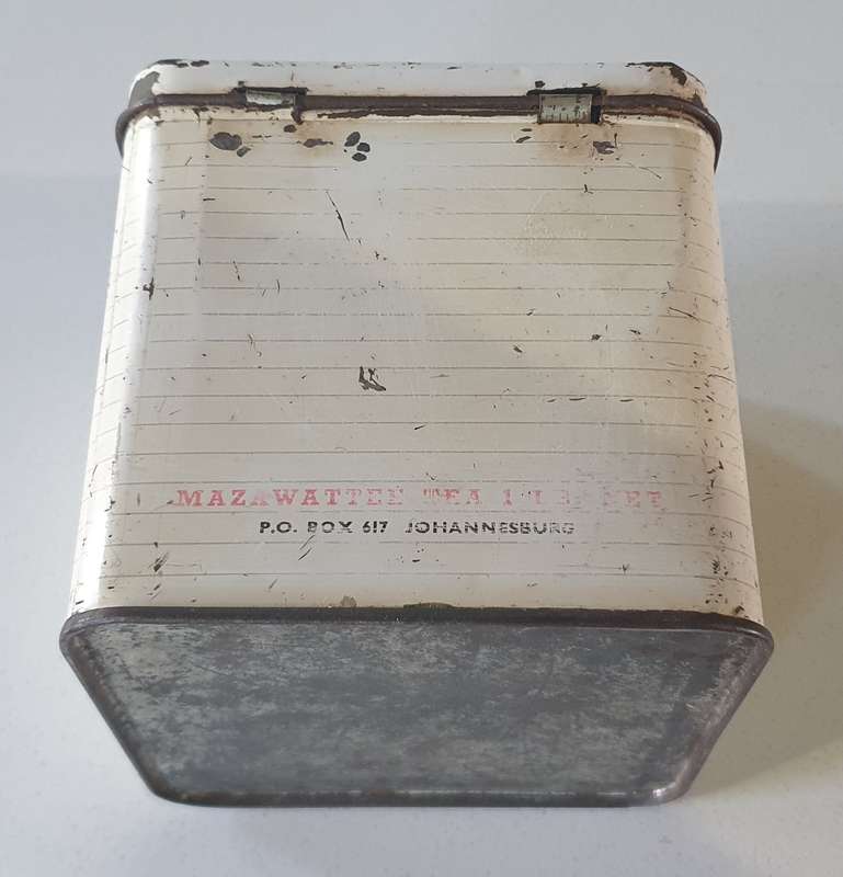 MAZAWATTEE TEA tin as per photos