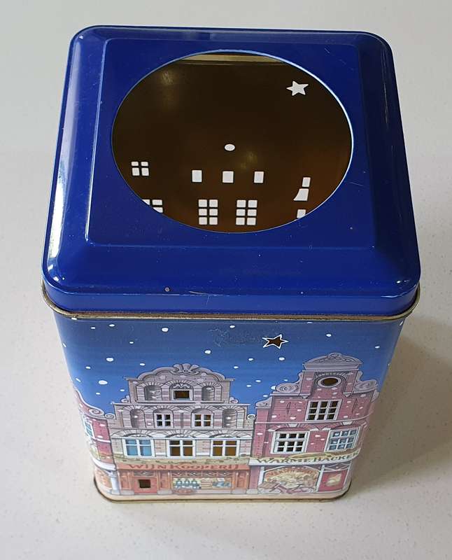 CANDLE LIGHT tin as per photos