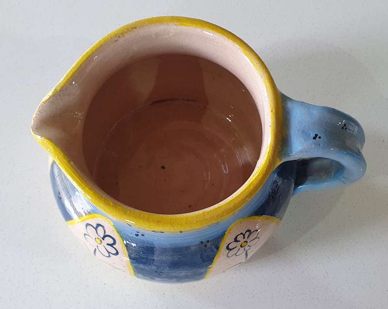 Glazed pottery/ jug as per photos