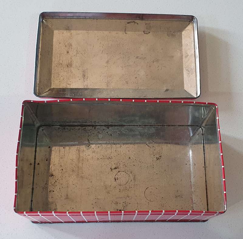 Vintage PYOTT's tin as per photos