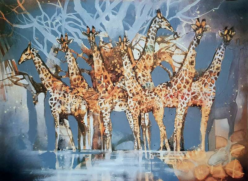 Anita van der Merwe calender print as per photo