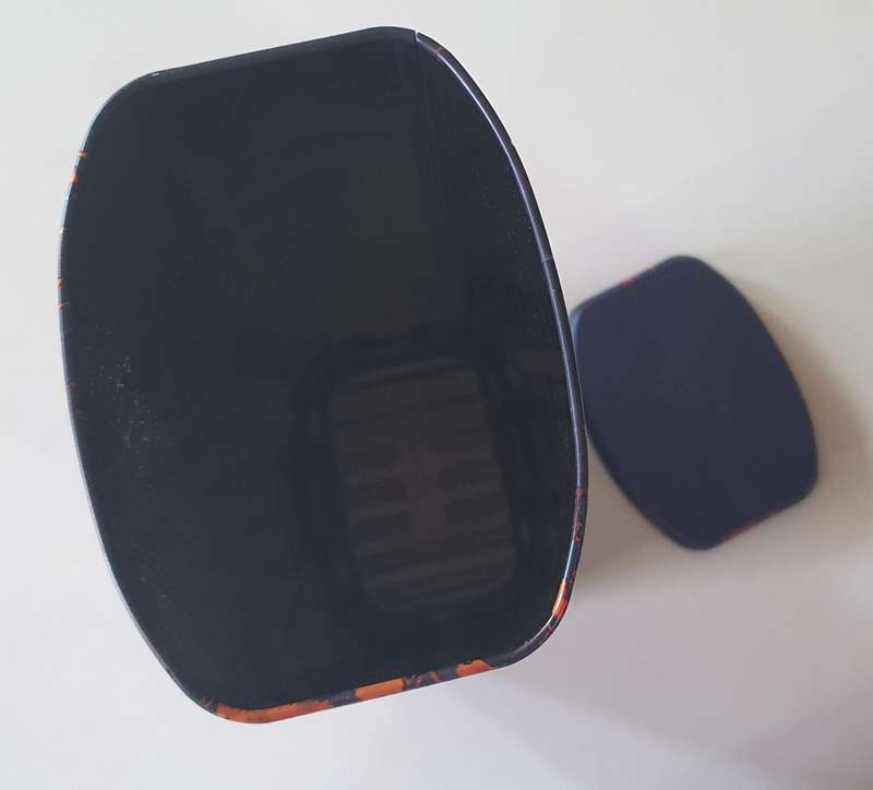 BALLANTINES whisky tin as per photos