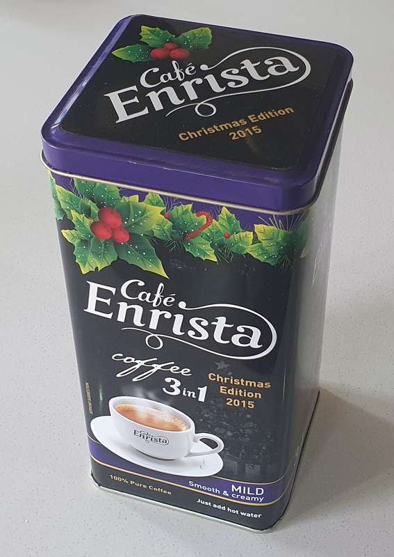 CAFE ENRISTA COFFEE tin as per photos