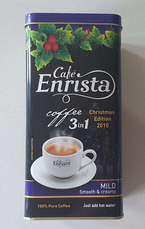 CAFE ENRISTA COFFEE tin as per photos
