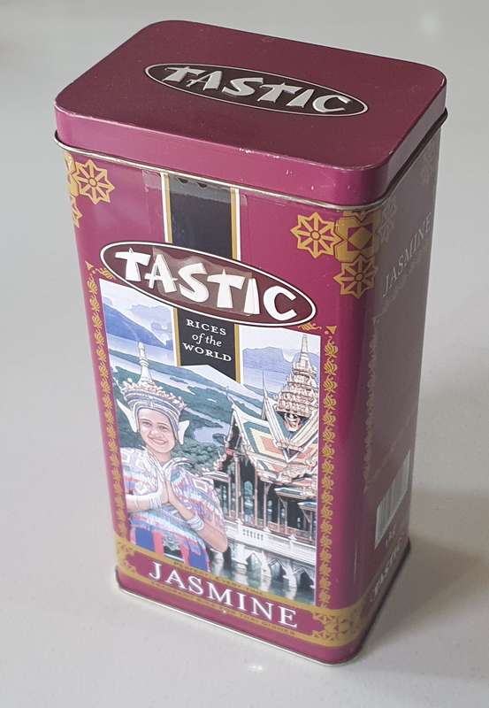TASTIC JASMINE tin as per photos