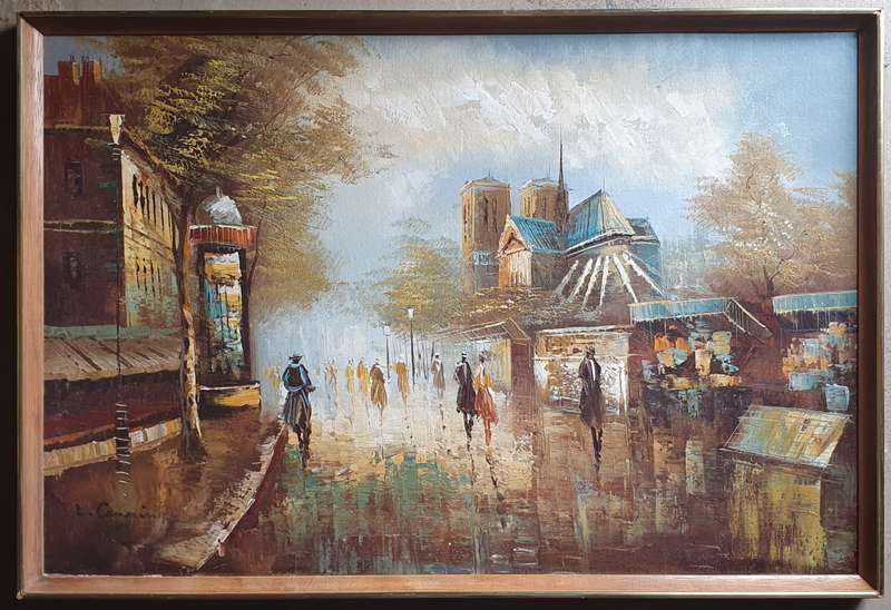 Original oil painting as per photos