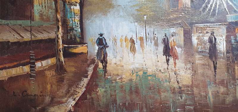 Original oil painting as per photos