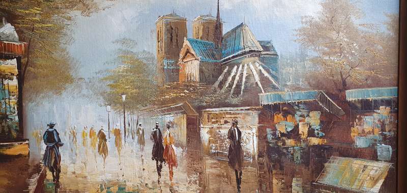 Original oil painting as per photos
