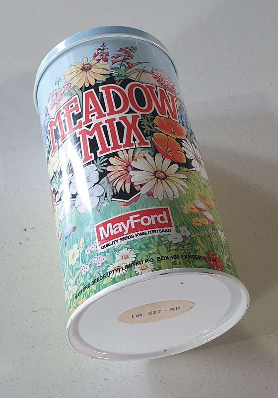 MEADOW MIX tin as per photos