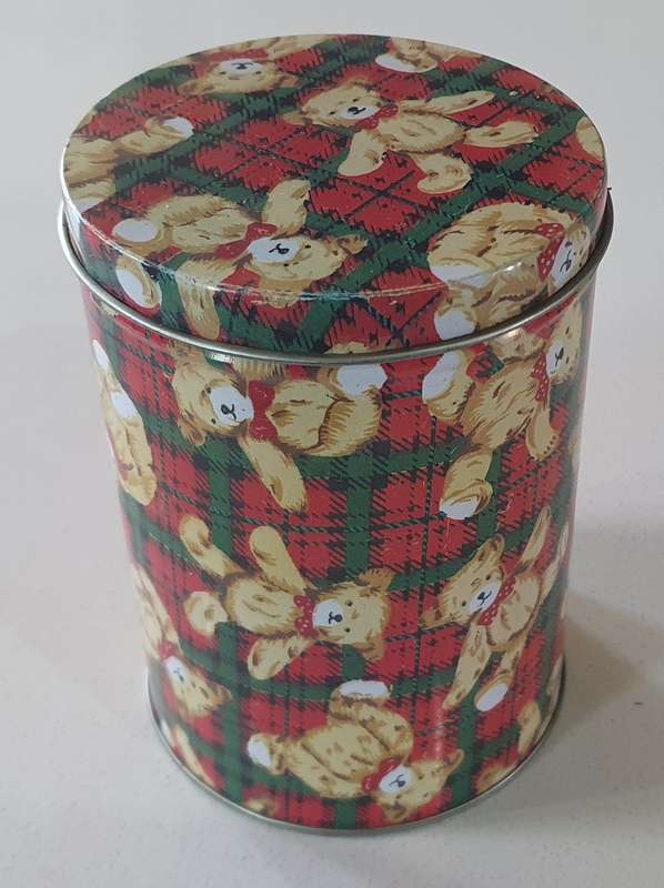 BEAR theme tin as per photos