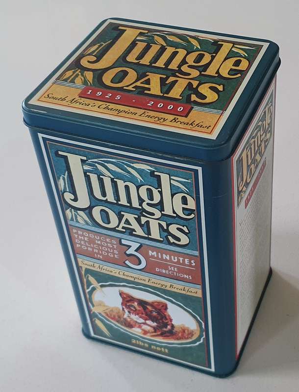 JUNGLE OATS tin as per photos