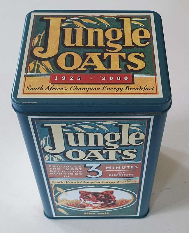 JUNGLE OATS tin as per photos