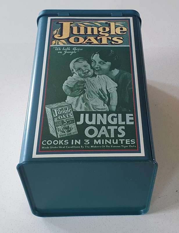 JUNGLE OATS tin as per photos