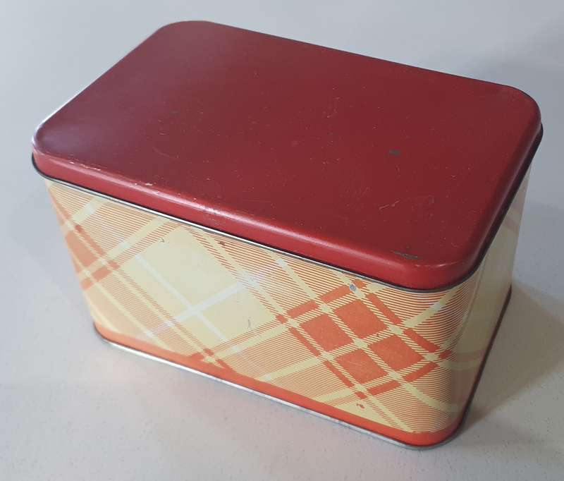VINTAGE tin as per photos