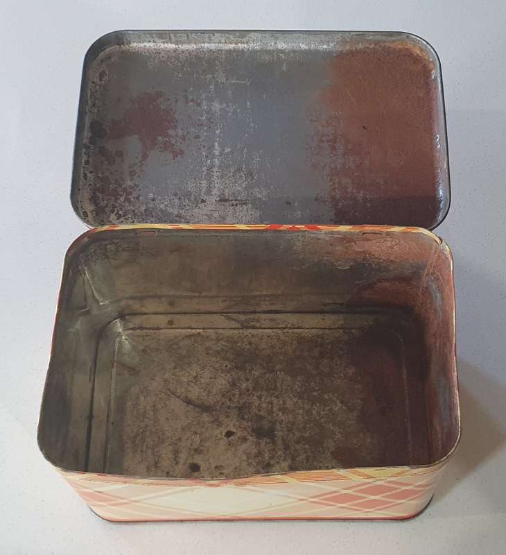 VINTAGE tin as per photos