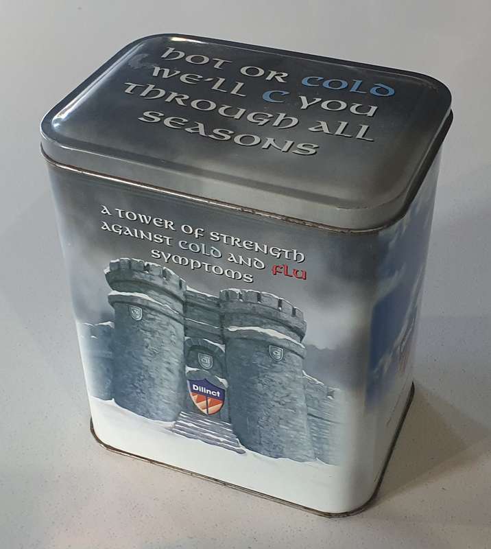 DILINCT tin as per photos