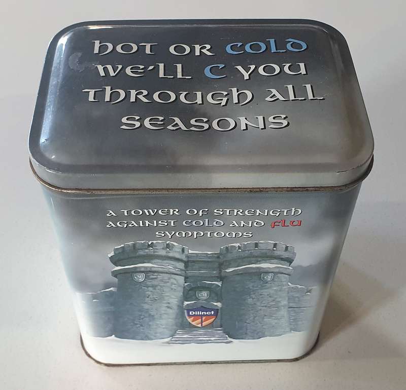 DILINCT tin as per photos
