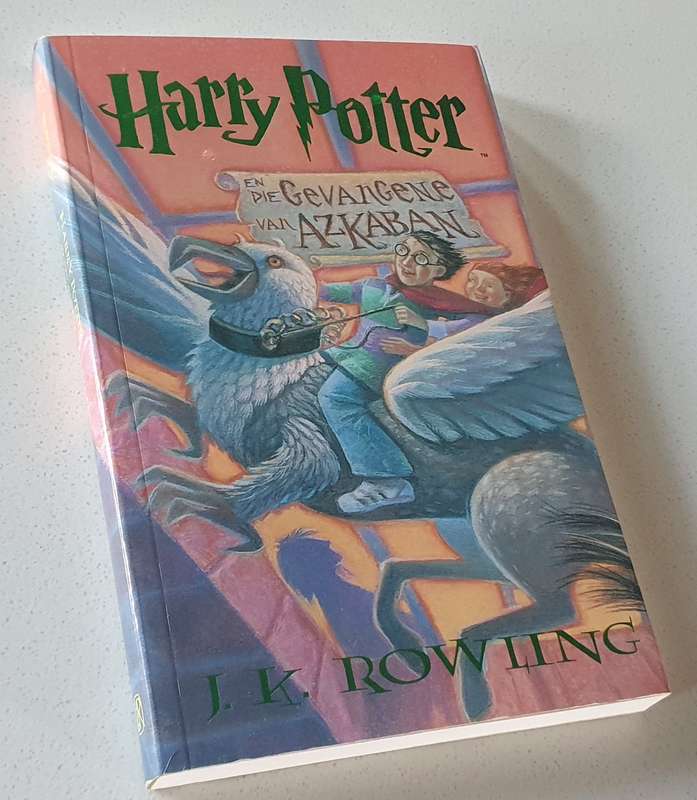 HARRY POTTER en die Gevangene van Azkaban, soft cover - first edition - by J.K.Rowling