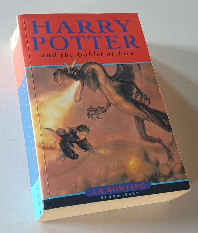 HARRY POTTER and the Goblet of Fire, soft cover - first edition - by J.K.Rowling